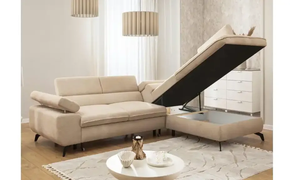 S-STYLE Ecksofa .css-bauhey::before{content:'- ';}.css-bauhey::after{content:'- ';}mit Schlaffunktion Bonnie