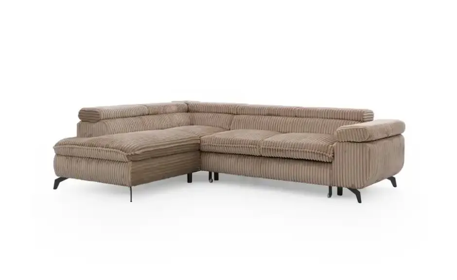 S-STYLE Ecksofa .css-bauhey::before{content:'- ';}.css-bauhey::after{content:'- ';}mit Schlaffunktion Bonnie