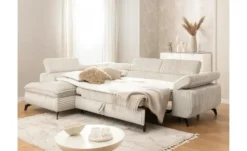 S-STYLE Ecksofa .css-bauhey::before{content:'- ';}.css-bauhey::after{content:'- ';}mit Schlaffunktion Bonnie
