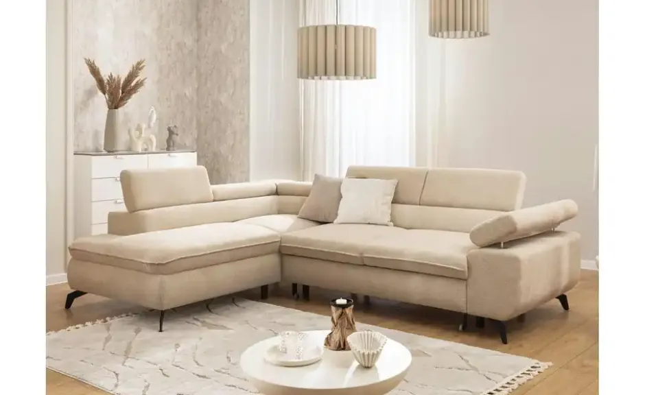 S-STYLE Ecksofa .css-bauhey::before{content:'- ';}.css-bauhey::after{content:'- ';}mit Schlaffunktion Bonnie