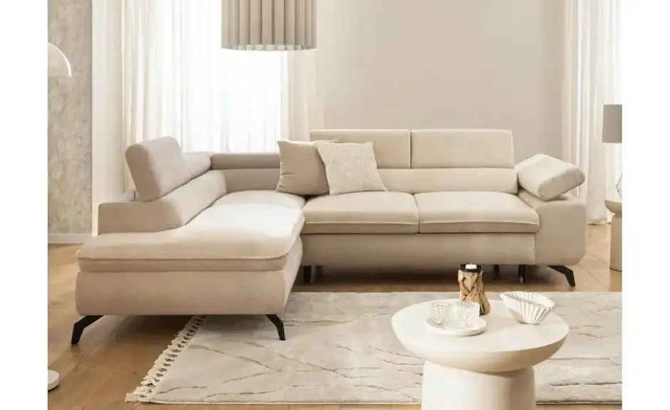 S-STYLE Ecksofa .css-bauhey::before{content:'- ';}.css-bauhey::after{content:'- ';}mit Schlaffunktion Bonnie