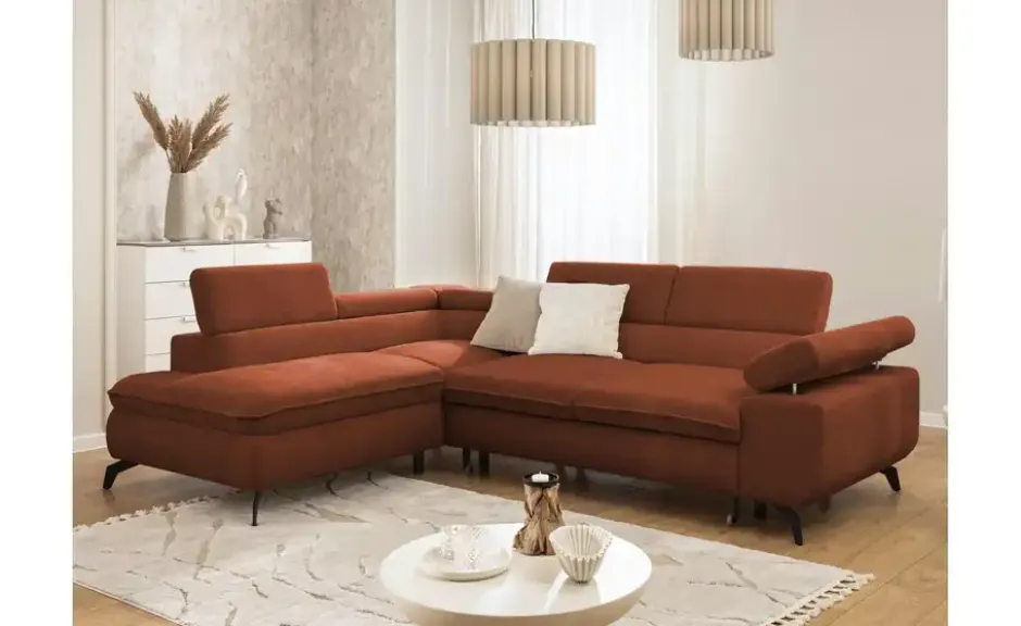 S-STYLE Ecksofa .css-bauhey::before{content:'- ';}.css-bauhey::after{content:'- ';}mit Schlaffunktion Bonnie