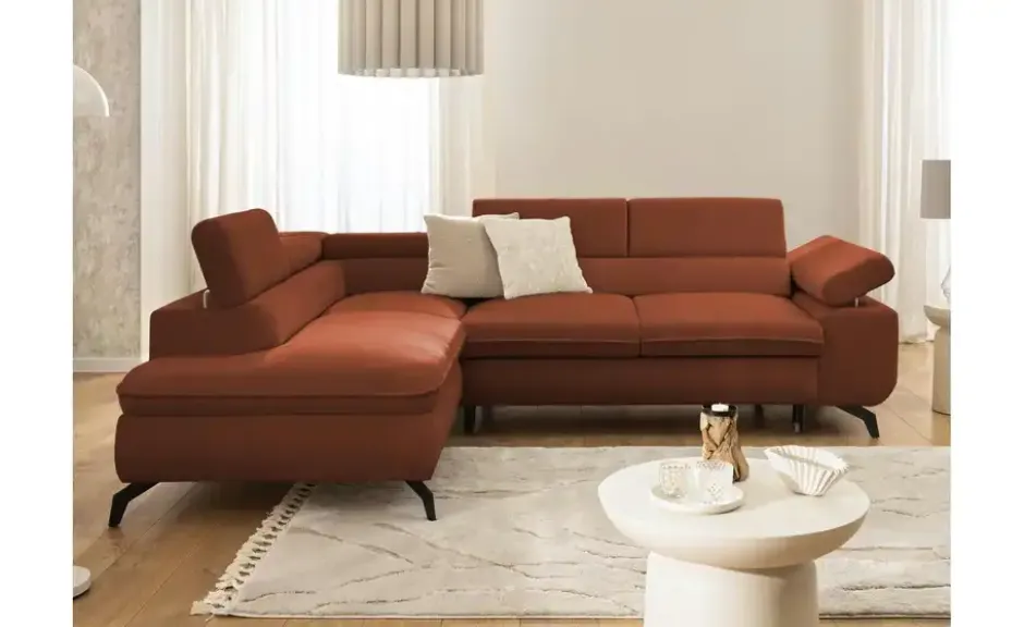 S-STYLE Ecksofa .css-bauhey::before{content:'- ';}.css-bauhey::after{content:'- ';}mit Schlaffunktion Bonnie