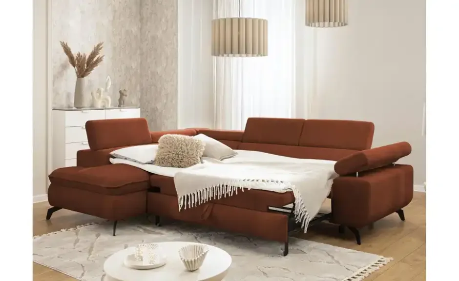 S-STYLE Ecksofa .css-bauhey::before{content:'- ';}.css-bauhey::after{content:'- ';}mit Schlaffunktion Bonnie