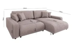 S-STYLE Ecksofa Emma
