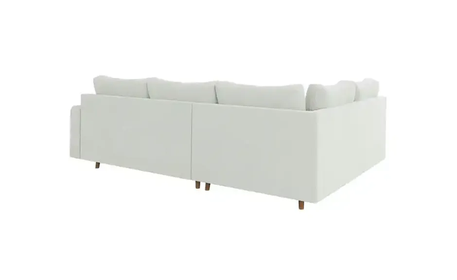 S-STYLE Ecksofa mit Hocker Lars