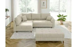 S-STYLE Ecksofa mit Hocker Maya