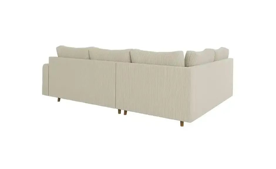 S-STYLE Ecksofa mit Hocker Maya