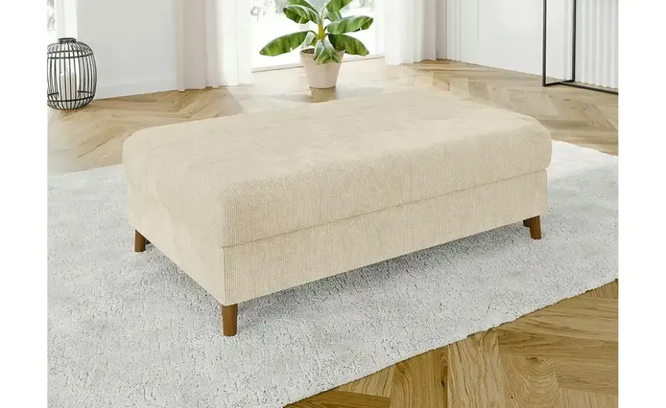 S-STYLE Ecksofa mit Hocker Trygve
