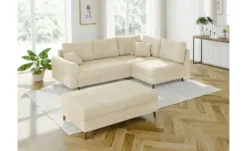 S-STYLE Ecksofa mit Hocker Trygve