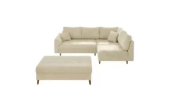 S-STYLE Ecksofa mit Hocker Trygve