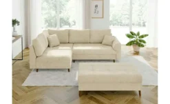 S-STYLE Ecksofa mit Hocker Trygve