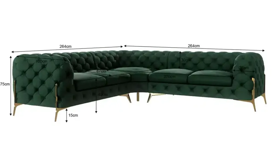S-STYLE Ecksofa Natalie