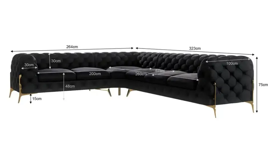 S-STYLE Ecksofa Natalie