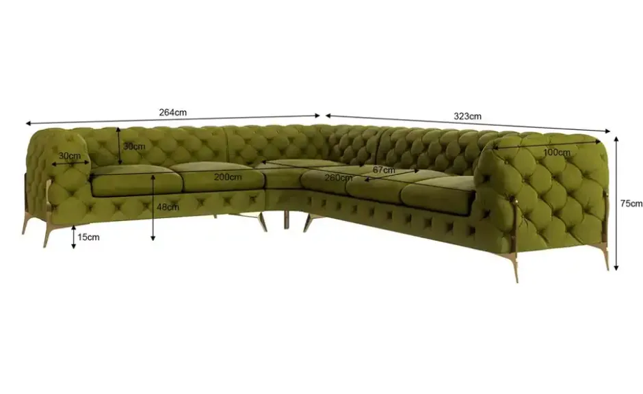 S-STYLE Ecksofa Natalie