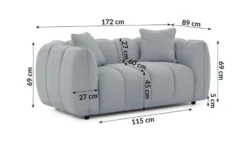 S-STYLE Einzelsofa
