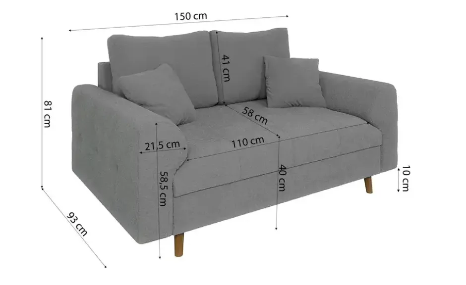 S-STYLE Einzelsofa