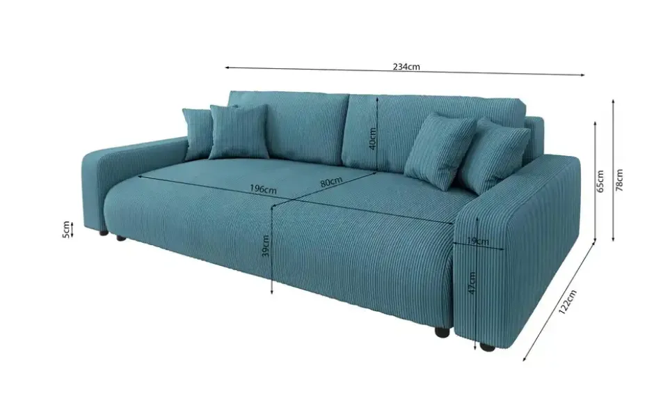 S-STYLE Einzelsofa Emma