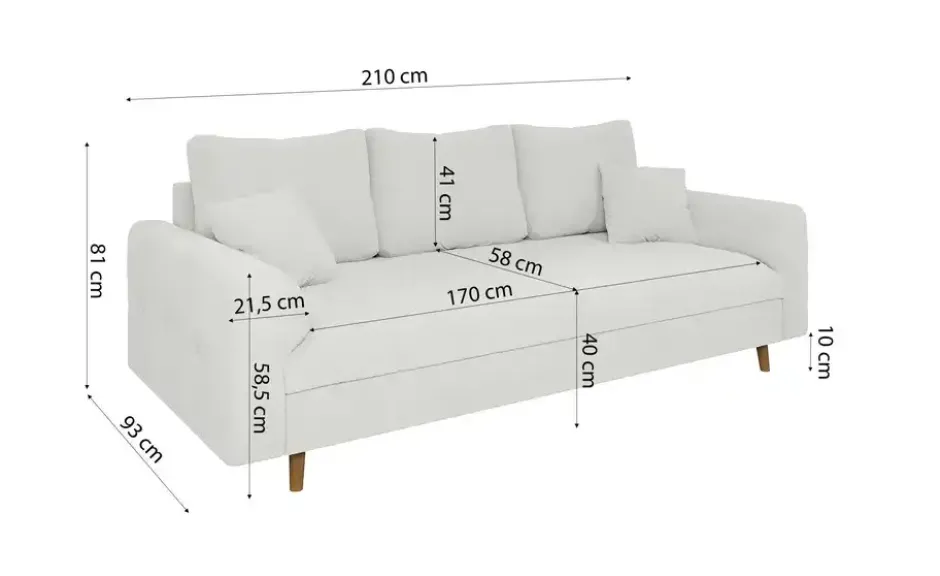 S-STYLE Einzelsofa Lars