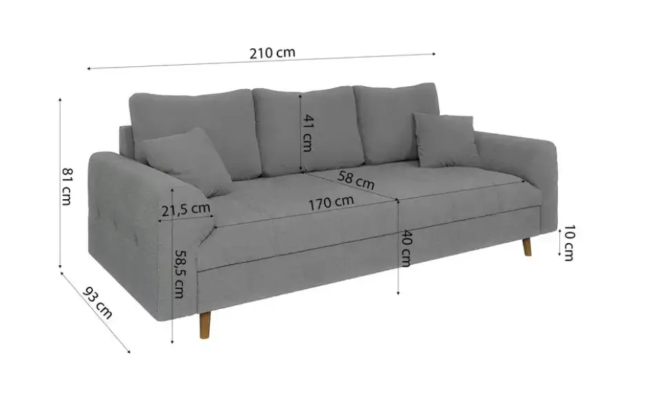 S-STYLE Einzelsofa Lars