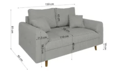 S-STYLE Einzelsofa Maya