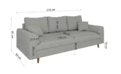 S-STYLE Einzelsofa Maya