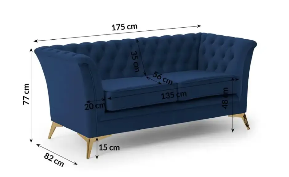 S-STYLE Einzelsofa Wilhelm