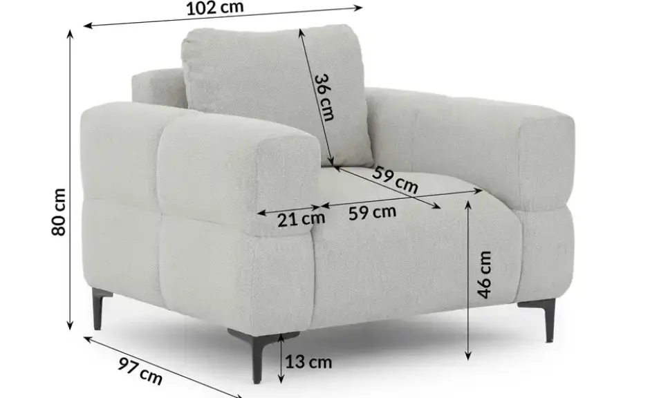 S-STYLE Sessel Cardea