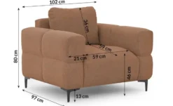 S-STYLE Sessel Cardea