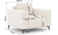 S-STYLE Sessel Cardea
