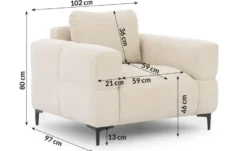 S-STYLE Sessel Cardea
