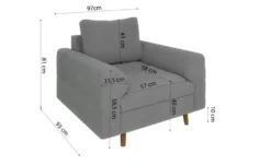 S-STYLE Sessel Lars