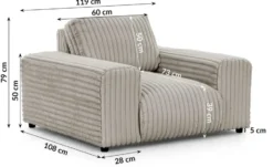 S-STYLE Sessel Mollis