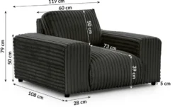 S-STYLE Sessel Mollis