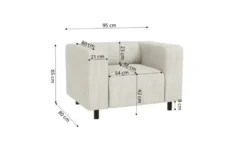 S-STYLE Sessel Oskar
