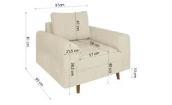 S-STYLE Sessel Trygve