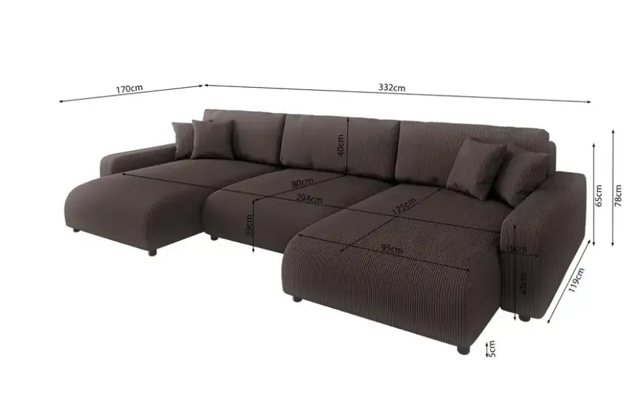 S-STYLE Wohnlandschaft Emma