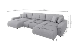 S-STYLE Wohnlandschaft Emma