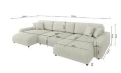 S-STYLE Wohnlandschaft Emma