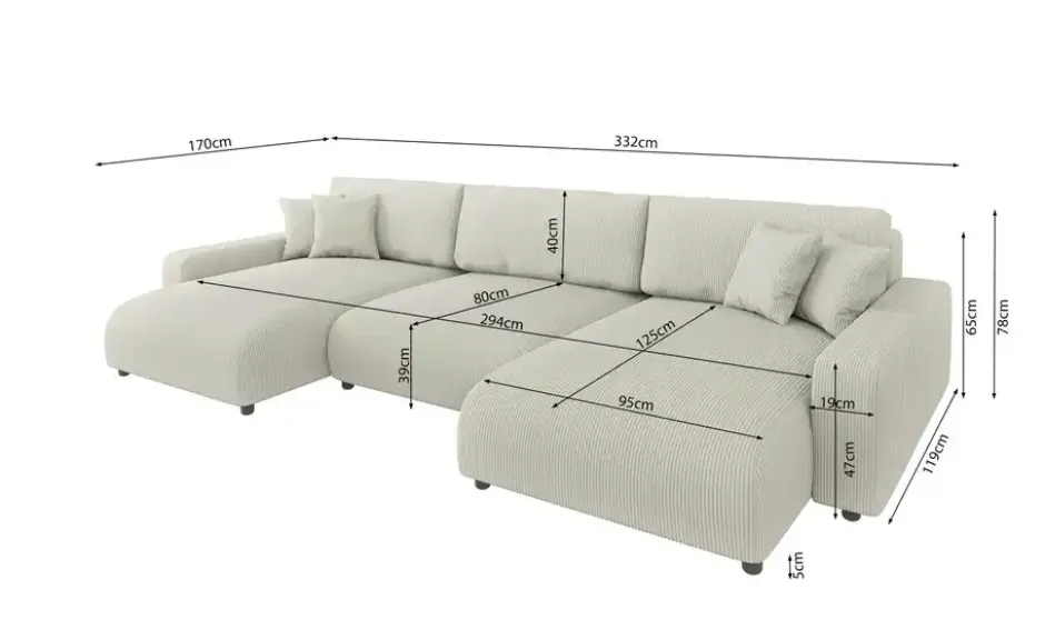 S-STYLE Wohnlandschaft Emma