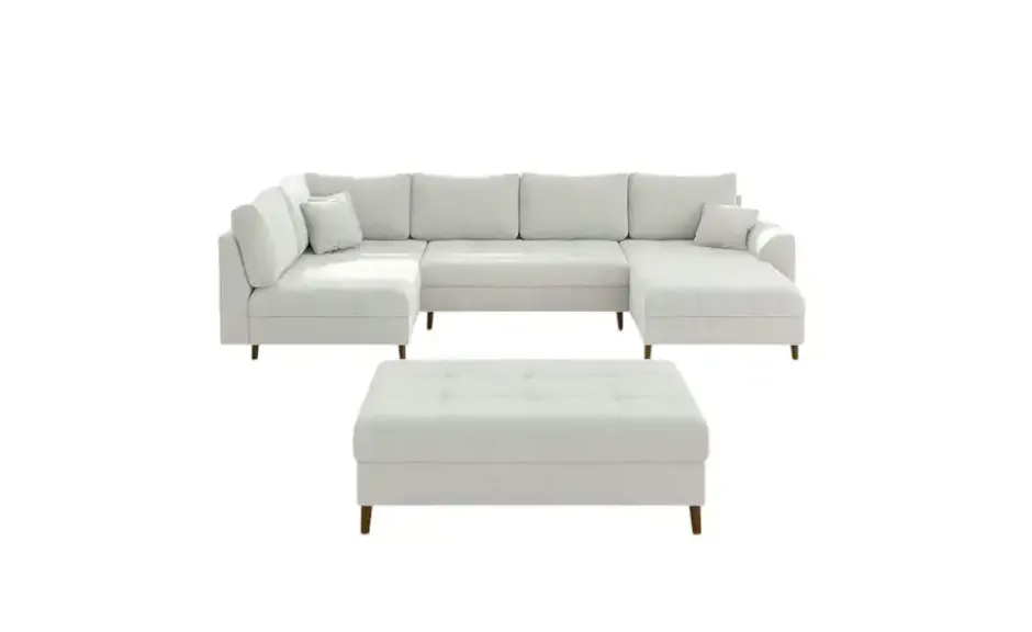 S-STYLE Wohnlandschaft mit Hocker Lars