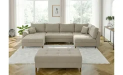 S-STYLE Wohnlandschaft mit Hocker Lars