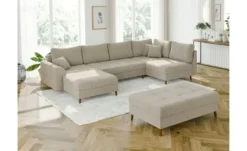 S-STYLE Wohnlandschaft mit Hocker Lars