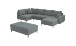 S-STYLE Wohnlandschaft mit Hocker Lars