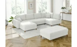 S-STYLE Wohnlandschaft mit Hocker Lars