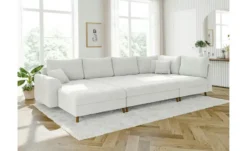 S-STYLE Wohnlandschaft mit Hocker Lars