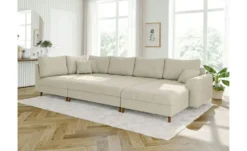 S-STYLE Wohnlandschaft mit Hocker Maya