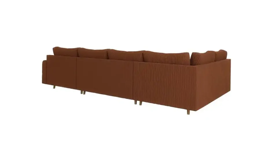 S-STYLE Wohnlandschaft mit Hocker Maya