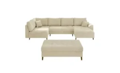 S-STYLE Wohnlandschaft mit Hocker Trygve