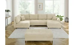 S-STYLE Wohnlandschaft mit Hocker Trygve